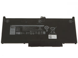 Dell Latitude 5300, 7300 gyári új 4 cellás 60Wh 8500mAh akkumulátor (MXV9V, N2K62) - laptophardware