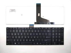 Toshiba Satellite C70-A, C75-A, C70D-A, C75D-A, C70t-A, C75t-A gyári új belga háttér-világításos fekete billentyűzet (A000244390)