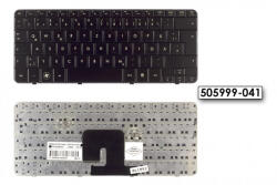 HP Pavilion DV2-1000, DV2-1100, DV2-1200 német fényes fekete billentyűzet, 505999-041