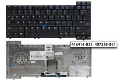 HP Compaq nc8430, nx8410, nx8420, nw8440 gyári új nemzetközi angol billentyűzet (416416-B31, 407218-B31)