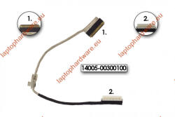 ASUS EEEPC X101CH netbookhoz gyári új LCD kábel (14005-00300100)