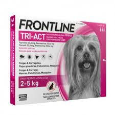 Frontline Tri-Act spot on XS 2-5kg 1doboz/3ampulla