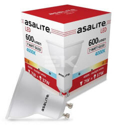 Asalite LED Izzó GU10 spot 7W 4000K (600 lumen) - ekereskedohaz