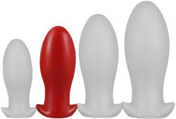 EggPlay Drakar Tojás Plug M - Intim Játék, 12 x 5, 3 cm, Piros Színben - szexvital