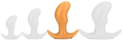TheAssGasm Plug Pods L - érzéki anális kiegészítő narancssárgában - szexvital