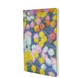 Paperblanks füzet, varott, A4, sima, Monets Chrysanthemums (CBD6269)