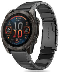 Tech-Protect Steelband szíj Garmin Fenix 5 / 6 / 6 Pro / 7 / 8 47mm / E black