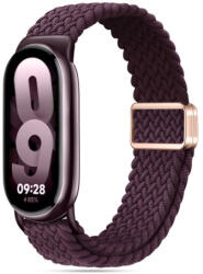 Tech-Protect Nylonmag szíj Xiaomi Smart Band 8 / 9 / NFC, dark cherry