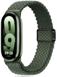 Tech-Protect Nylonmag szíj Xiaomi Smart Band 8 / 9 / NFC, hunter green