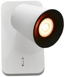 GTV OS-ELLI-GU10-00-DEC Fali lámpatest Elli, 4434 , AC220-240V, 50/60 Hz, IP 20, 1*GU10 , max. 20W, szimpla, fehér (OS-ELLI-GU10-00-DEC)