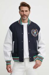 Tommy Hilfiger bomber dzseki férfi, sötétkék, átmeneti, oversize, MW0MW34475 - sötétkék S
