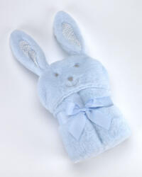 Mora POMPON RABBIT P88 pléd 75*95 05-blue - dobozos - minibrands