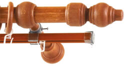 28 mm átmérőjű, U-sínes, FILIGRANO Fa, Cseresznye, 180 cm (RS118721)