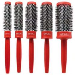 BIFULL Set 5 perii termice pentru par RED LOVE BIFULL (17 + 23 + 28 + 32 +43mm) (BFCEP23187)
