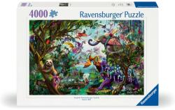 Ravensburger - Puzzle animale tropicale 4000 piese (RVSPA00812) - ejuniorul