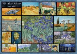 Grafika - Puzzle Colaje: Vincent van Gogh - 1 000 piese Puzzle