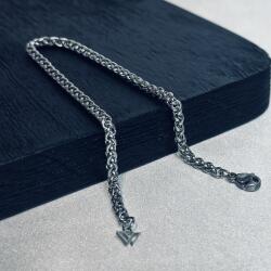 WHITE'S Ezüst nemesacél fonott karkötő