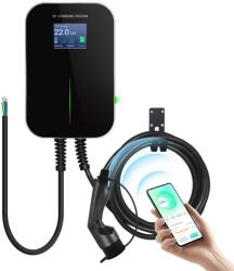 Besen Smart elektromos autó fali töltő 22 kW 5 méter töltőkábellel (BS20-BC-22kW-APP-T2)