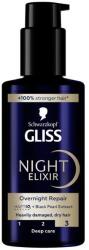 Schwarzkopf Ser Reparator pentru Parul Deteriorat si Uscat - Schwafzkopf Gliss Night Elixir Overnight Repair, Deep Care, 100 ml