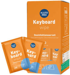  Kiilto Pro Keyboard Wipes billentyűzet fertőtlenítő kendő, 80 db (AL55210)