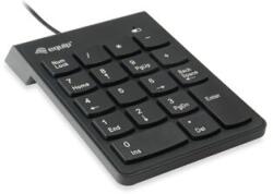 Equip Equip-Life Numerikus billentyűzet - 245205 (USB, fekete) (245205) - bevachip