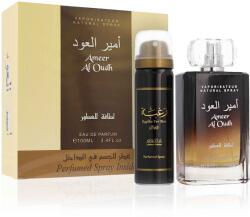 LATTAFA Ameer Al Oudh set cadou unisex apă de parfum 100 ml + deodorant 50 ml