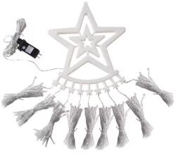 Sumker Kültéri Napelemes Micro LED-es Karácsonyi Égősor, Távirányítóval, 50M, Hidegfehér