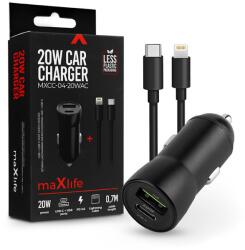Maxlife MXCC-04-20WAC + Type-C + Lightning (ML269386)