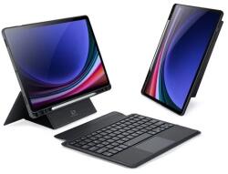 Dux Ducis GP-154698 Galaxy Tab S9 LTE (SM-X716) / Tab S9 WIFI (SM-X710) fekete bőr hatású billentyűzetes tok (GP-154698)