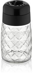LUXPLASTIC IRIS C-00275 Star Crystal üveg fűszerszóró 100ml, fekete, sötétkék vagy elefántcsont színű (C-00275) (C-00275)