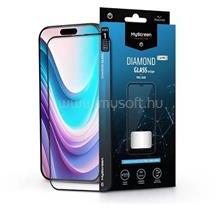 MyScreen MSP MD9230 DGLFG iPhone 16 Plus 2.5D 9H fekete üveg kijelzővédő (MS238267) (MS238267)