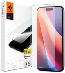 Spigen AGL07937 iPhone 16 Pro 5G átlátszó 2.5D 9H üveg kijelzővédő (AGL07937)