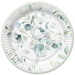 IRIS Everyday papír tányérok 18, 8 cm átmérőjű, 8db/csomag különböző színekben és mintákkal (IRIS_TD01_OG_010001) (IRIS_TD01_OG_010001)