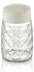 LUXPLASTIC IRIS C-00276 Drop Crystal üveg fűszerszóró 100ml, fekete, sötétkék vagy elefántcsont színű (C-00276) (C-00276)