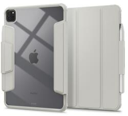 Spigen ACS07024 iPad Pro 11 (2024) szürke bőr hatású oldalra nyíló tok (ACS07024)
