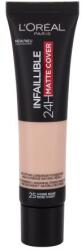 L'Oréal Infaillible 32H Matte Cover SPF25 fond de ten rezistent matifiant 30 ml nuanţă 25 Cool