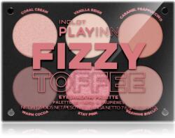 Inglot PlayInn Eyeshadow Palette szemhéjfesték paletta árnyalat Fizzy Toffee 7.6 g