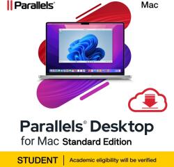 Corel Parallels Desktop, Mac, Academic Subscription, 12 hónap (elektronikus licenc) (ESDPDA1YSUBEU)