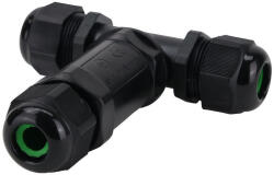 Tracon tömítő szelencés kábeltoldó, T-elágazó 0.5-4 mm2, IP68 CST4-T (CST4-T)
