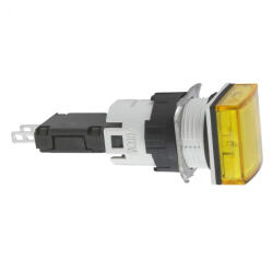 Schneider Electric Schneider komplett jelzőlámpa, szögletes, sárga (XB6-CV5BB) (XB6CV5BB)