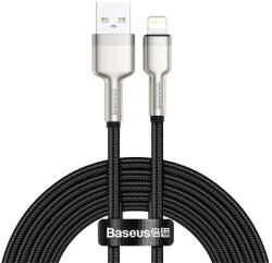 Baseus Cafule USB-Lightning kábel, 2, 4A, 2m, fekete (CALJK-B01)