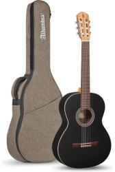 Alhambra ALH-1C Black Satin + case Gitár 1C Black Satin, cédrus, mahagóni fekete, indiai rózsafa fogólap, szegélyezet, tokkal (ALH-1C Black Satin + case)