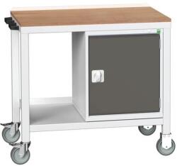 bott Mobil műhelyasztal Bott Verso Weld, 93 x 100 x 60 cm, 1 szekrény, multiplex, szürke-antracit