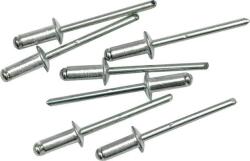 VOREL VOREL, alumínium, 3, 2×6, 4 mm, 50 darab