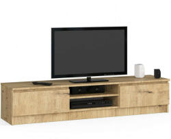 AKORD CLP TV Szekrény - Artisan Tölgy - 160 cm (OP0LRTVCLP160-ART)