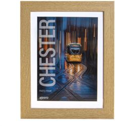 Kenro Chester Natural képkeret A4 21x29.7cm paszpartu méret 15x21cm natúr (KE-CH2315N)