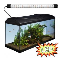 Diversa Acvariu STARTUP 80 LED Expert 16W - PLAT - NEGRU