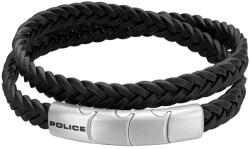 Police Bratara Police Braid dubla din piele PEAGB0037404