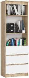 AKORD CLP Irodai Polc - 3 Fiók, 3 Polc - 60x180x35 cm (RP0PREGDABBIA005)