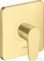Hansgrohe AXOR Citterio M falsík alatti kád/zuhany csaptelep alaptest nélkül, szálcsiszolt sárgaréz hatású 34625950 (34625950)